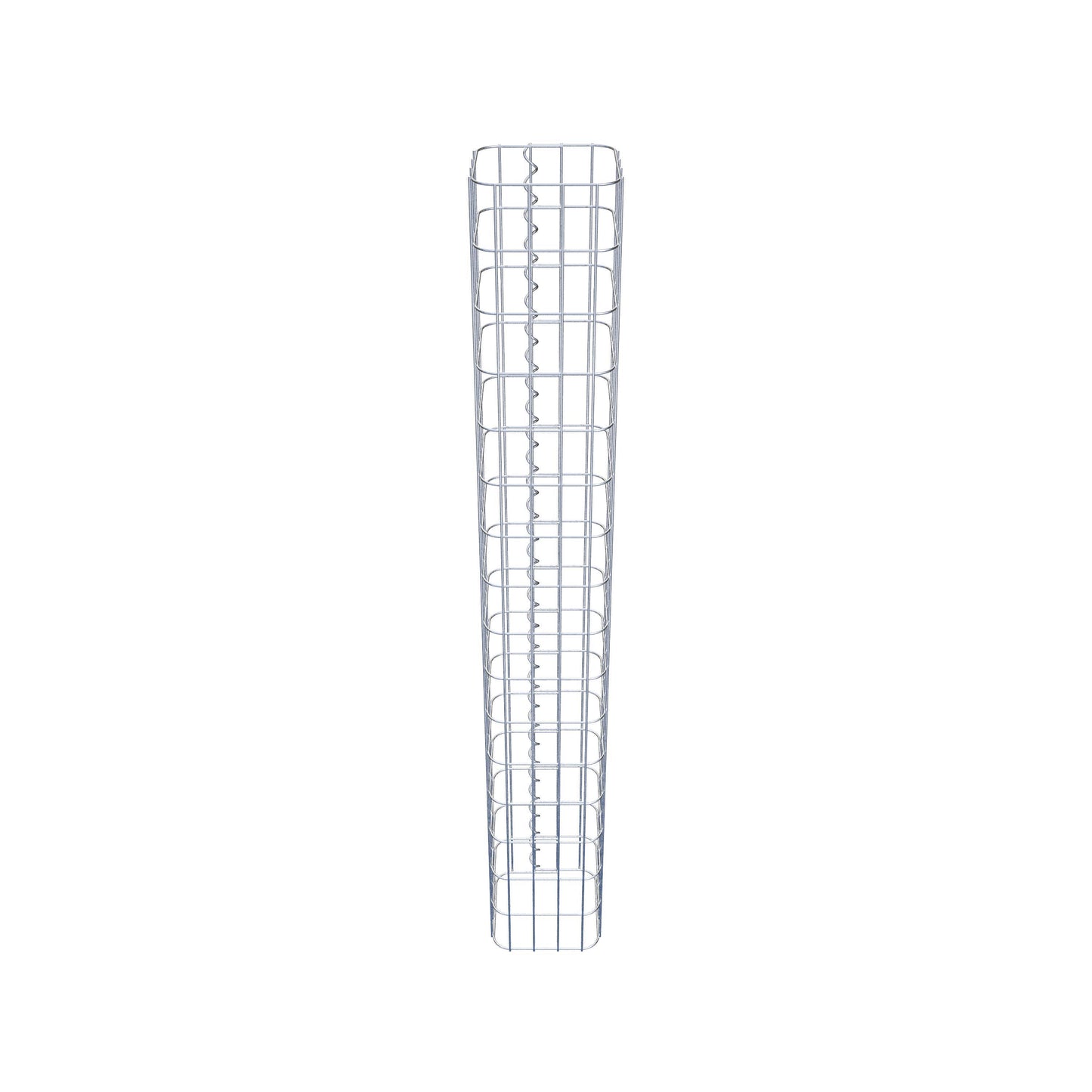 Gabion column 22 x 22 cm, MW 5 x 10 cm square