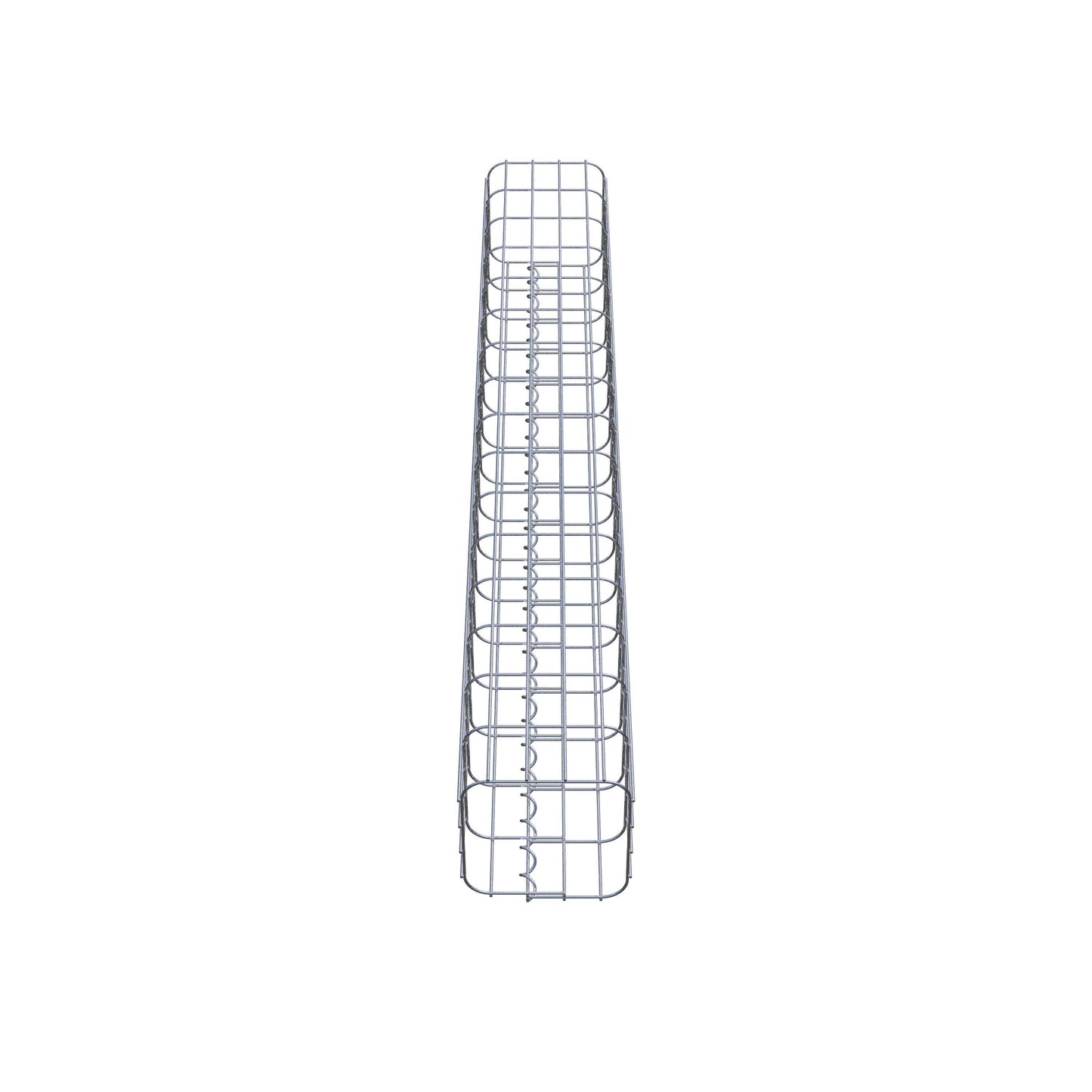 Gabion column 22 x 22 cm, MW 5 x 10 cm square