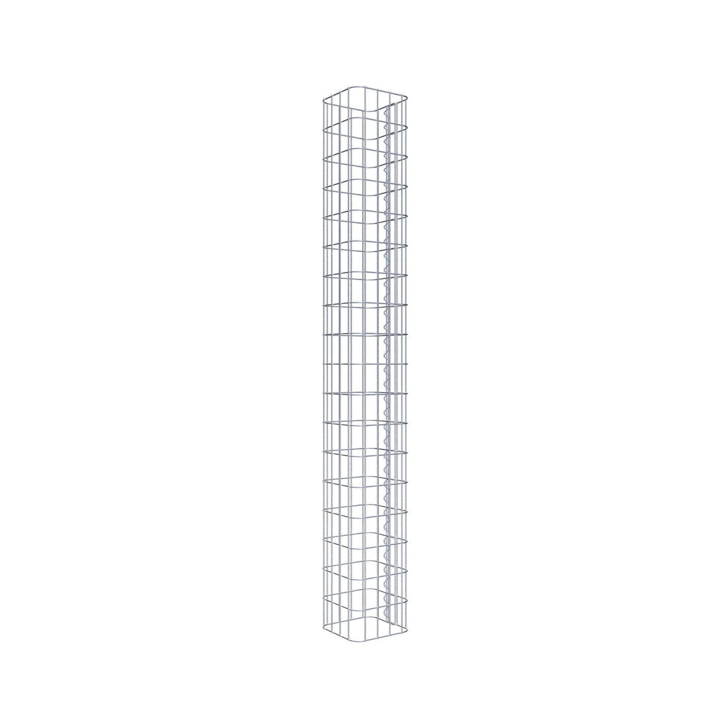 Gabion column 22 x 22 cm, MW 5 x 10 cm square