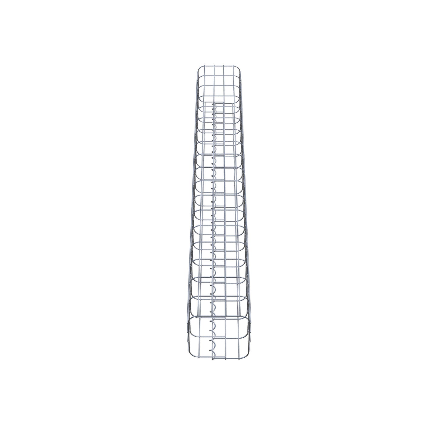 Gabion column 22 x 22 cm, MW 5 x 10 cm square