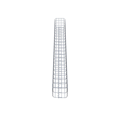 Gabion column 22 x 22 cm, MW 5 x 10 cm square