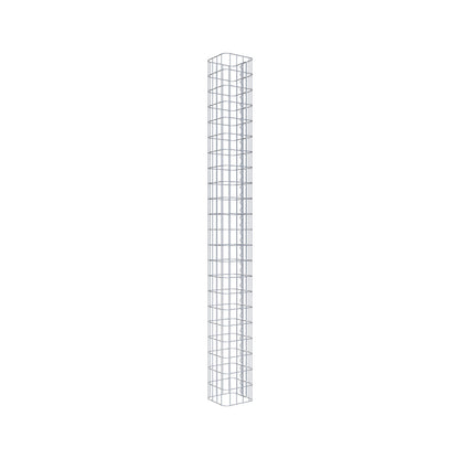 Gabion column 22 x 22 cm, MW 5 x 10 cm square