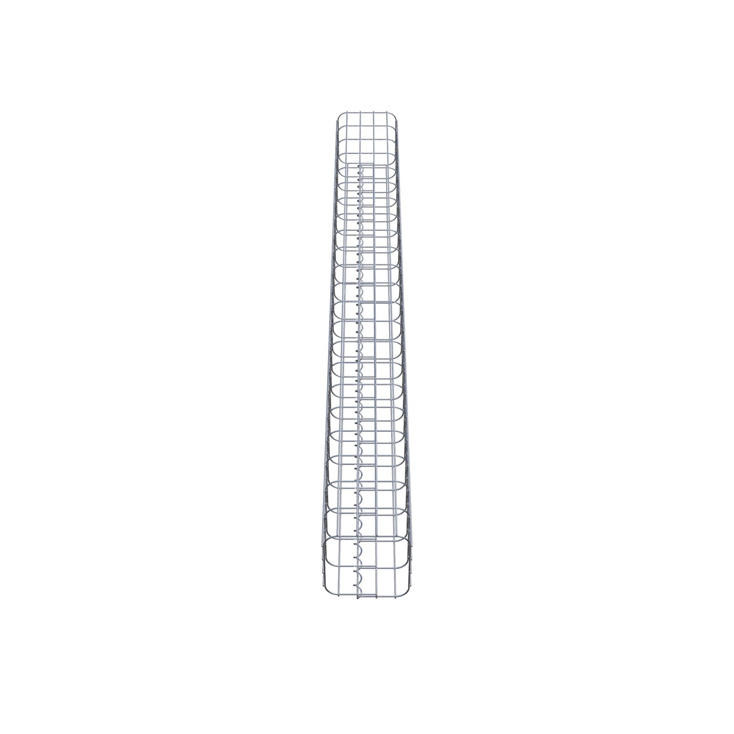Gabion column 22 x 22 cm, MW 5 x 10 cm square