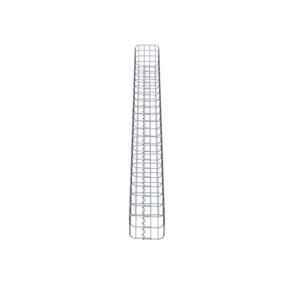Gabion column 22 x 22 cm, MW 5 x 10 cm square