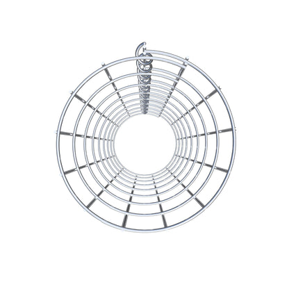 Schanskorfzuil rond 22 cm diameter, 80 cm hoogte, maaswijdte 5 cm x 10 cm