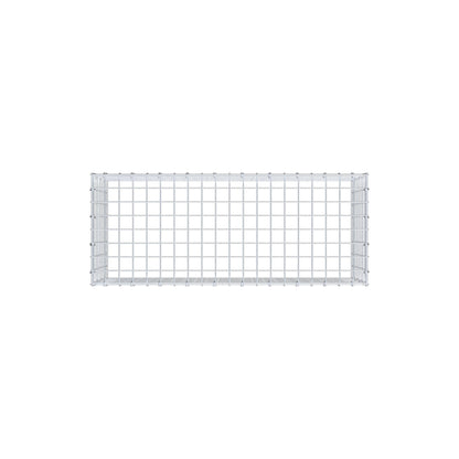 Anbaugabione Typ 3 100 cm x 40 cm x 40 cm (L x H x T), Maschenweite 5 cm x 5 cm, C-Ring