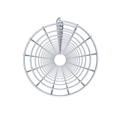 Coluna de gabião redonda 22 cm de diâmetro, 230 cm de altura, malhagem 5 cm x 10 cm