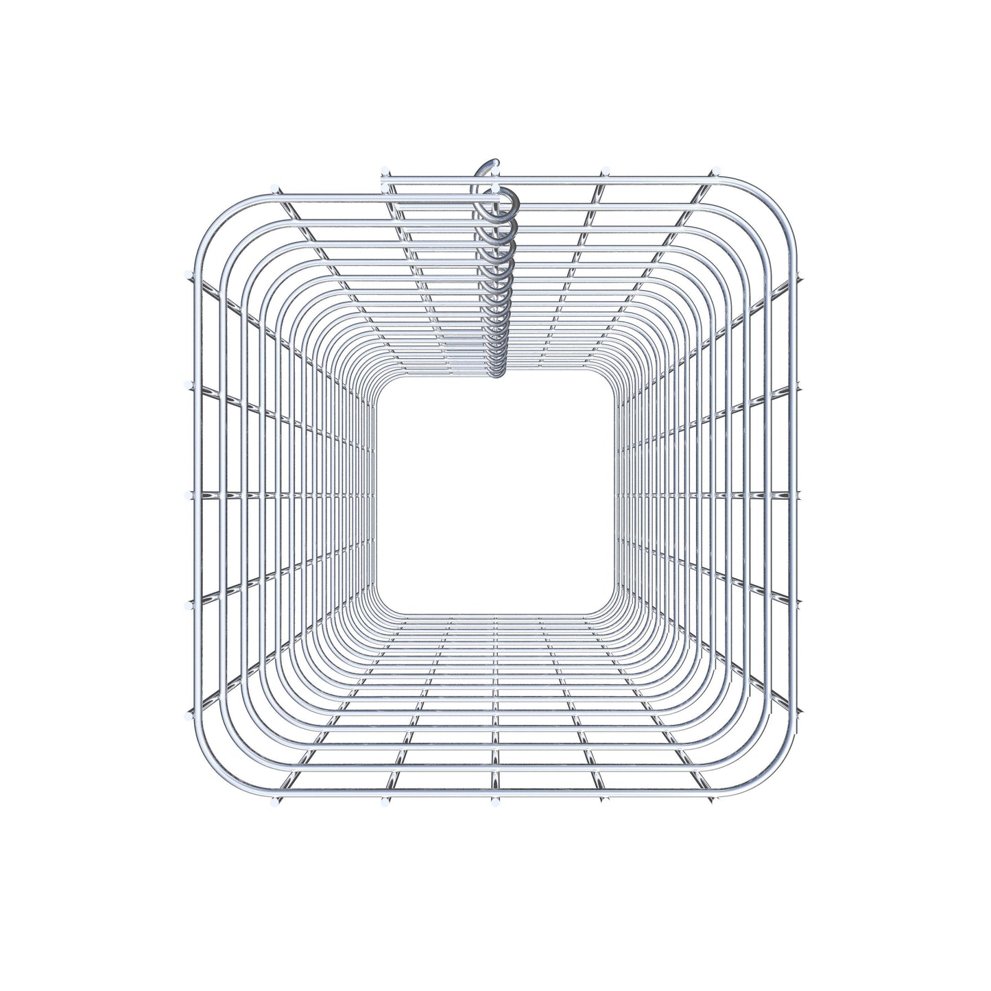 Schanskorfzuil 27 x 27 cm MW 5 x 5 cm vierkant