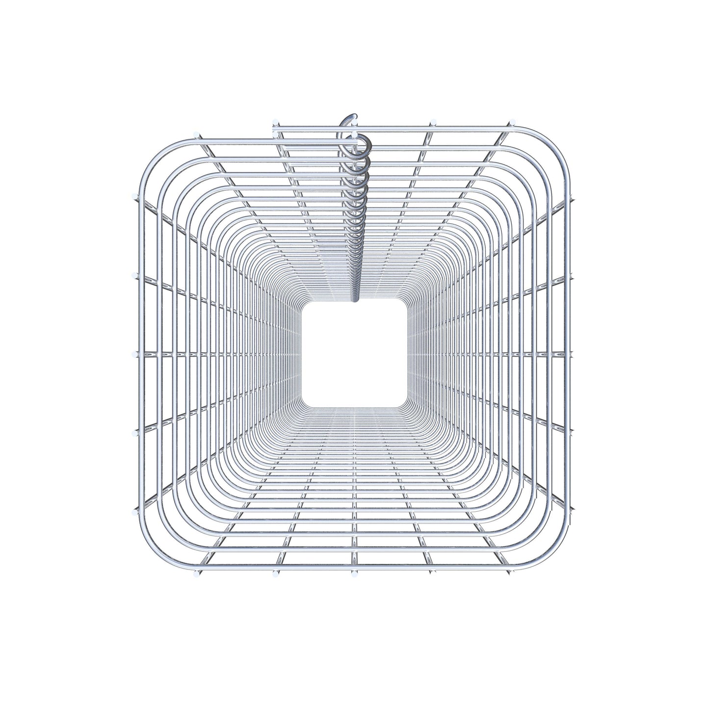 Schanskorfzuil 27 x 27 cm MW 5 x 5 cm vierkant