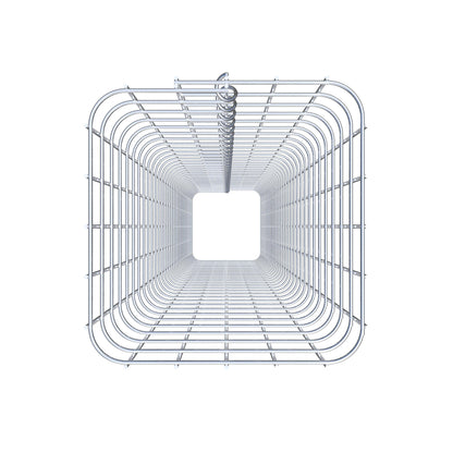 Schanskorfzuil 27 x 27 cm MW 5 x 5 cm vierkant