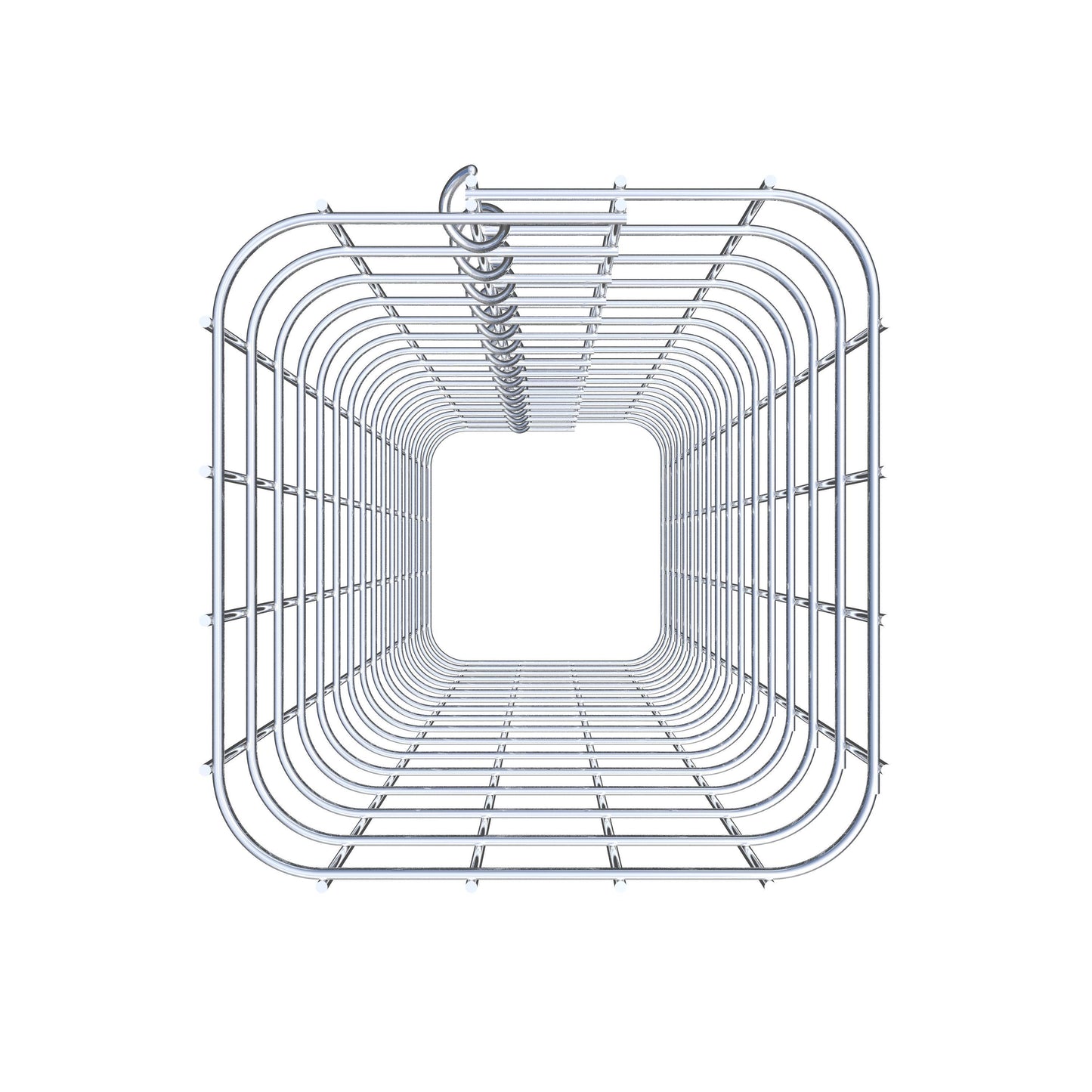 Schanskorf kolom 22 x 22 cm MW 5 x 5 cm vierkant