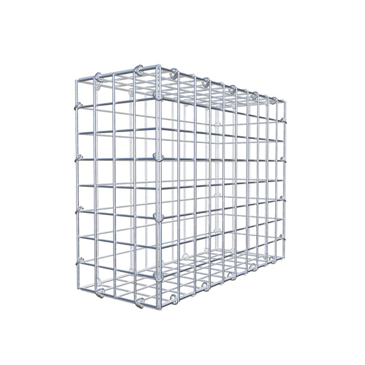 Gabion 50 cm x 40 cm x 20 cm (L x H x P), mailles 5 cm x 5 cm, anneau en C