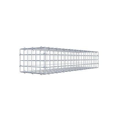 Gabion 100 cm x 20 cm x 30 cm (L x H x P), mailles 5 cm x 5 cm, anneau en C