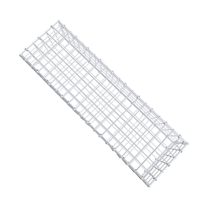 Gabion 100 cm x 20 cm x 30 cm (L x H x P), mailles 5 cm x 5 cm, anneau en C