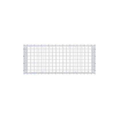 Gabion 100 cm x 30 cm x 40 cm (L x H x P), mailles 5 cm x 5 cm, anneau en C