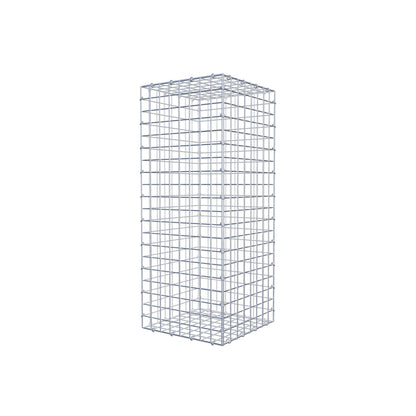 Gabion 100 cm x 40 cm x 40 cm (L x H x P), mailles 5 cm x 5 cm, anneau en C