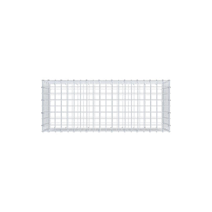 Gabion 100 cm x 40 cm x 40 cm (L x H x P), mailles 5 cm x 5 cm, anneau en C