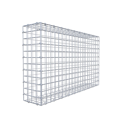 Gabion 100 cm x 60 cm x 20 cm (L x H x D), maskestørrelse 5 cm x 5 cm, C-ring