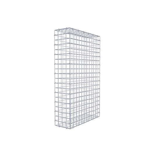 Gabion 100 cm x 60 cm x 20 cm (L x H x P), mailles 5 cm x 5 cm, anneau en C