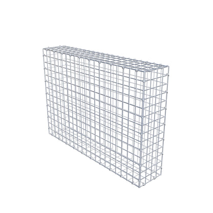 Gabion 100 cm x 70 cm x 20 cm (L x H x P), mailles 5 cm x 5 cm, anneau en C