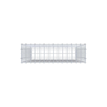 Gabion 100 cm x 70 cm x 20 cm (L x H x P), mailles 5 cm x 5 cm, anneau en C