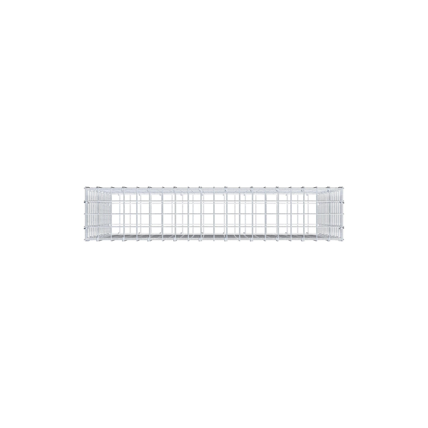 Gabion 100 cm x 70 cm x 20 cm (L x H x P), mailles 5 cm x 5 cm, anneau en C