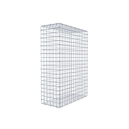 Gabion 100 cm x 70 cm x 30 cm (L x H x P), mailles 5 cm x 5 cm, anneau en C