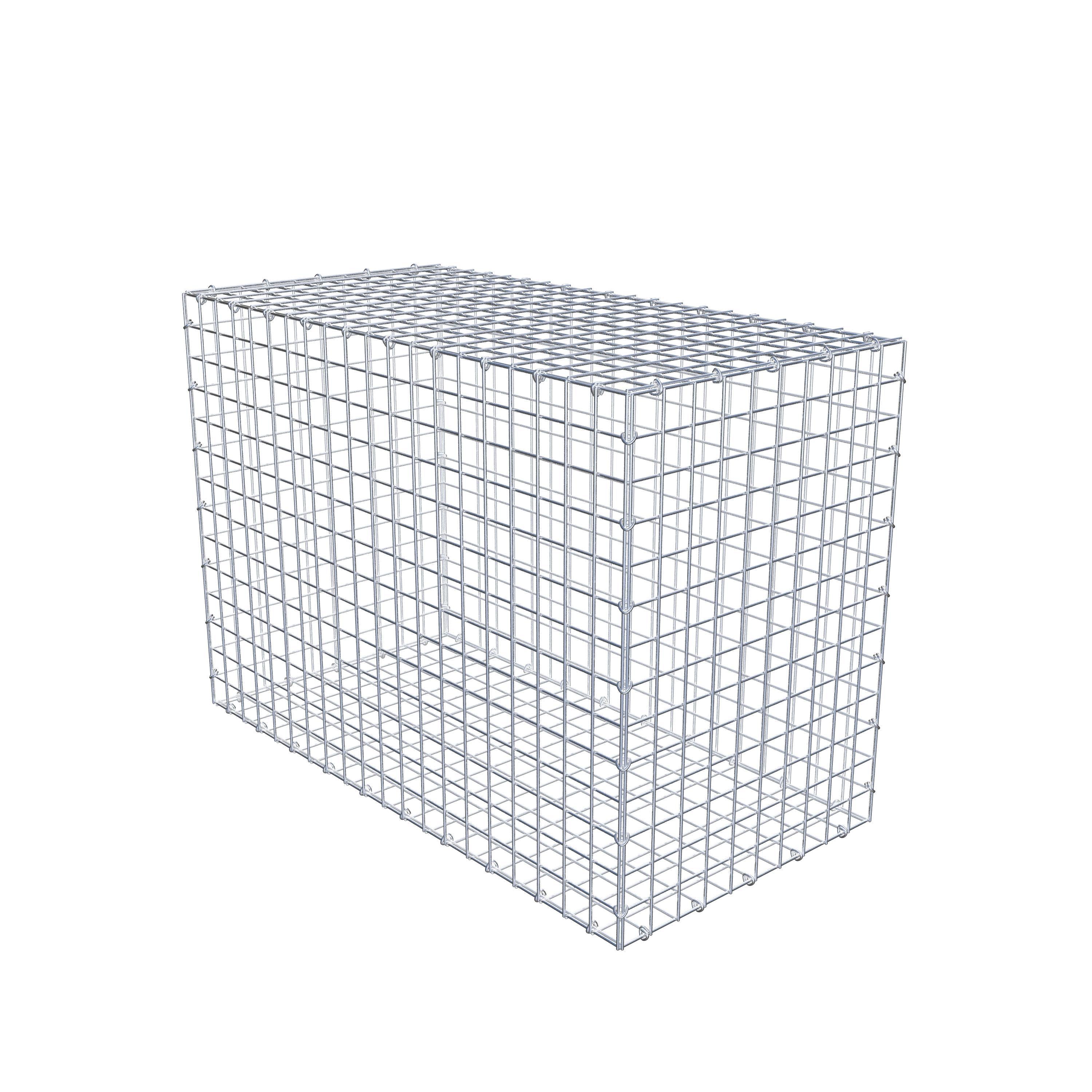 Gabion 100 cm x 70 cm x 50 cm (L x H x D), maskestørrelse 5 cm x 5 cm, C-ring