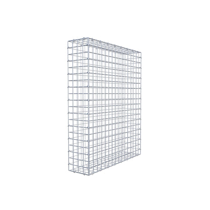 Gabion 100 cm x 80 cm x 20 cm (L x H x P), mailles 5 cm x 5 cm, anneau en C