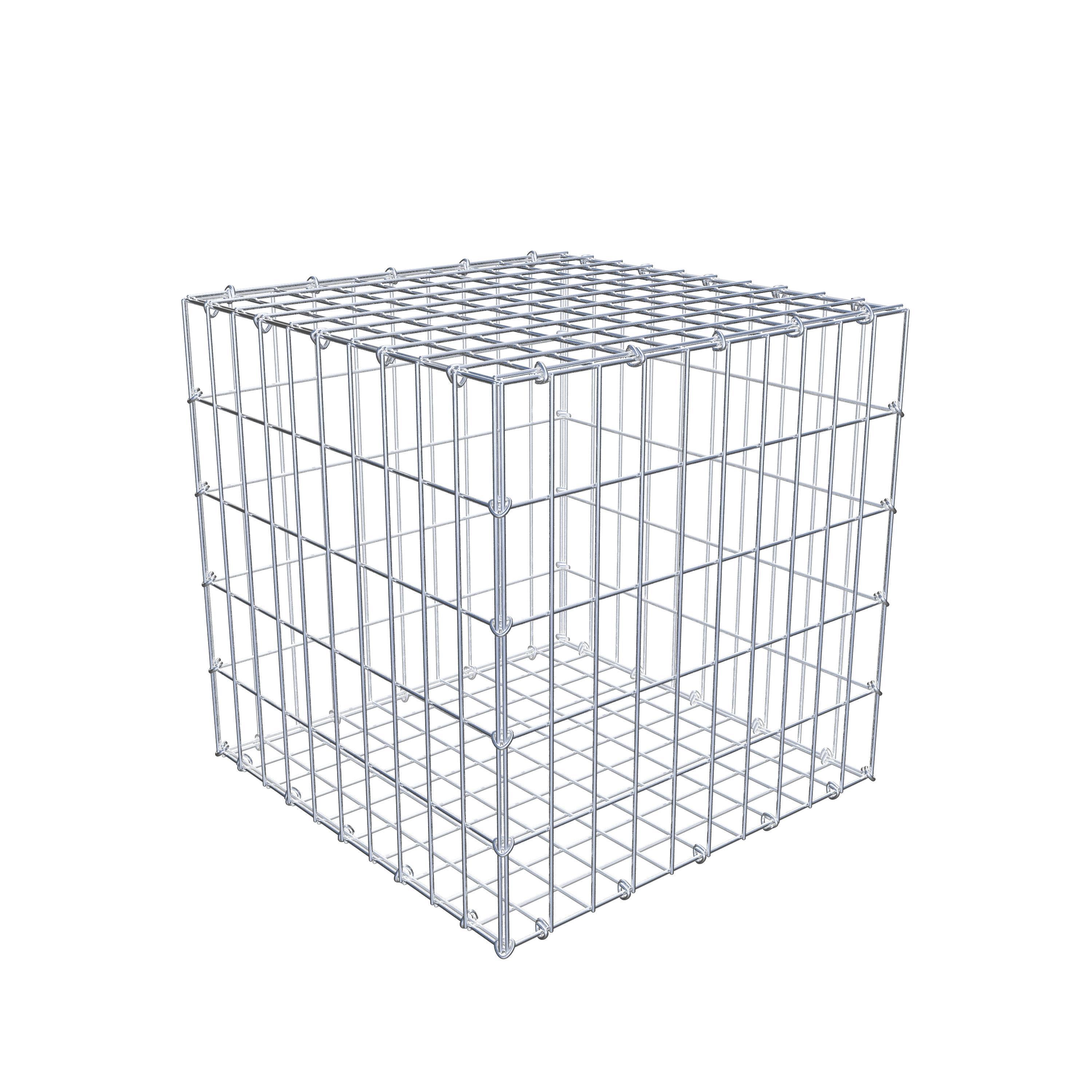 Gabion 50 cm x 50 cm x 50 cm (L x H x D), mesh size 5 cm x 10 cm, C-ring