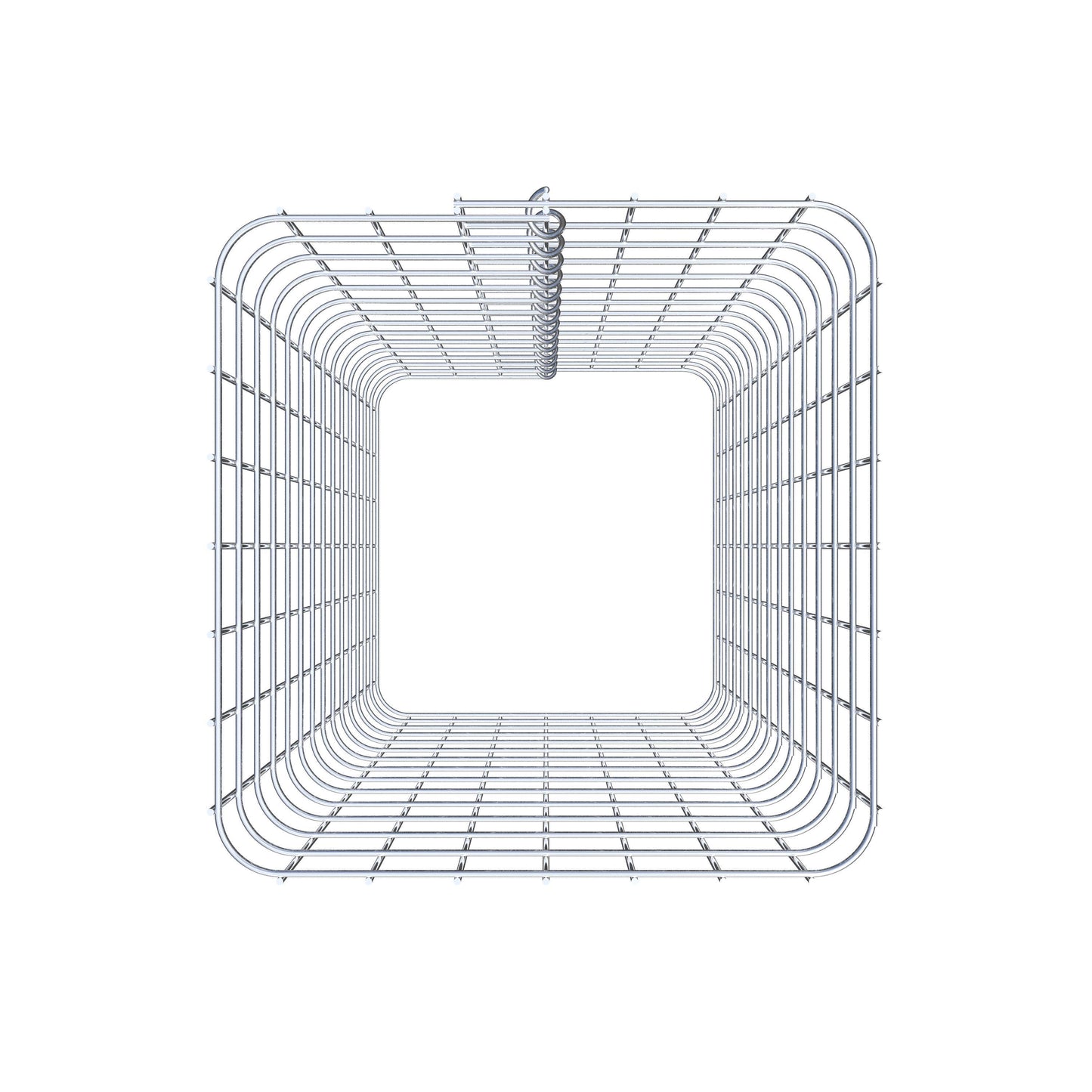 Schanskorfzuil 42 x 42 cm MW 5 x 5 cm vierkant