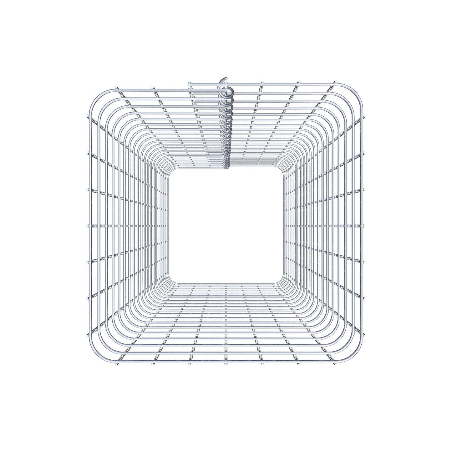Schanskorfzuil 42 x 42 cm MW 5 x 5 cm vierkant