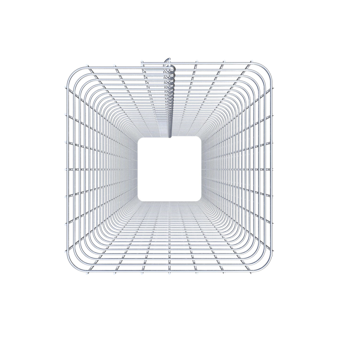 Schanskorfzuil 42 x 42 cm MW 5 x 5 cm vierkant