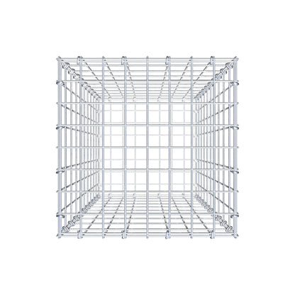 Gabbione 100 cm x 40 cm x 40 cm (L x H x P), maglia 5 cm x 10 cm, anello a C