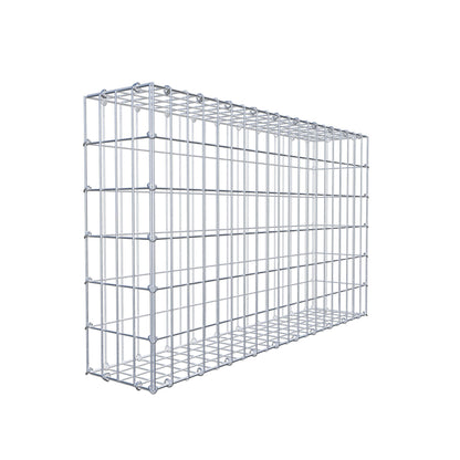 Gabbione 100 cm x 60 cm x 20 cm (L x H x P), maglia 5 cm x 10 cm, anello a C