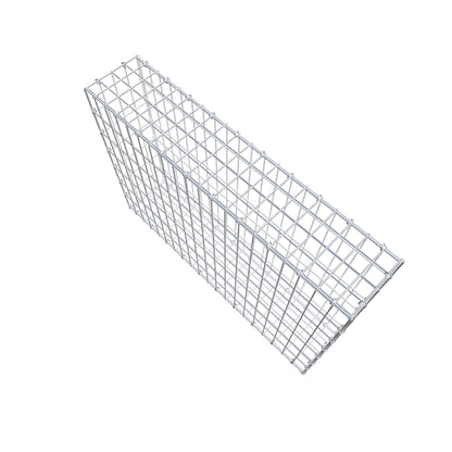 Gabbione 100 cm x 70 cm x 20 cm (L x H x P), maglia 5 cm x 10 cm, anello a C