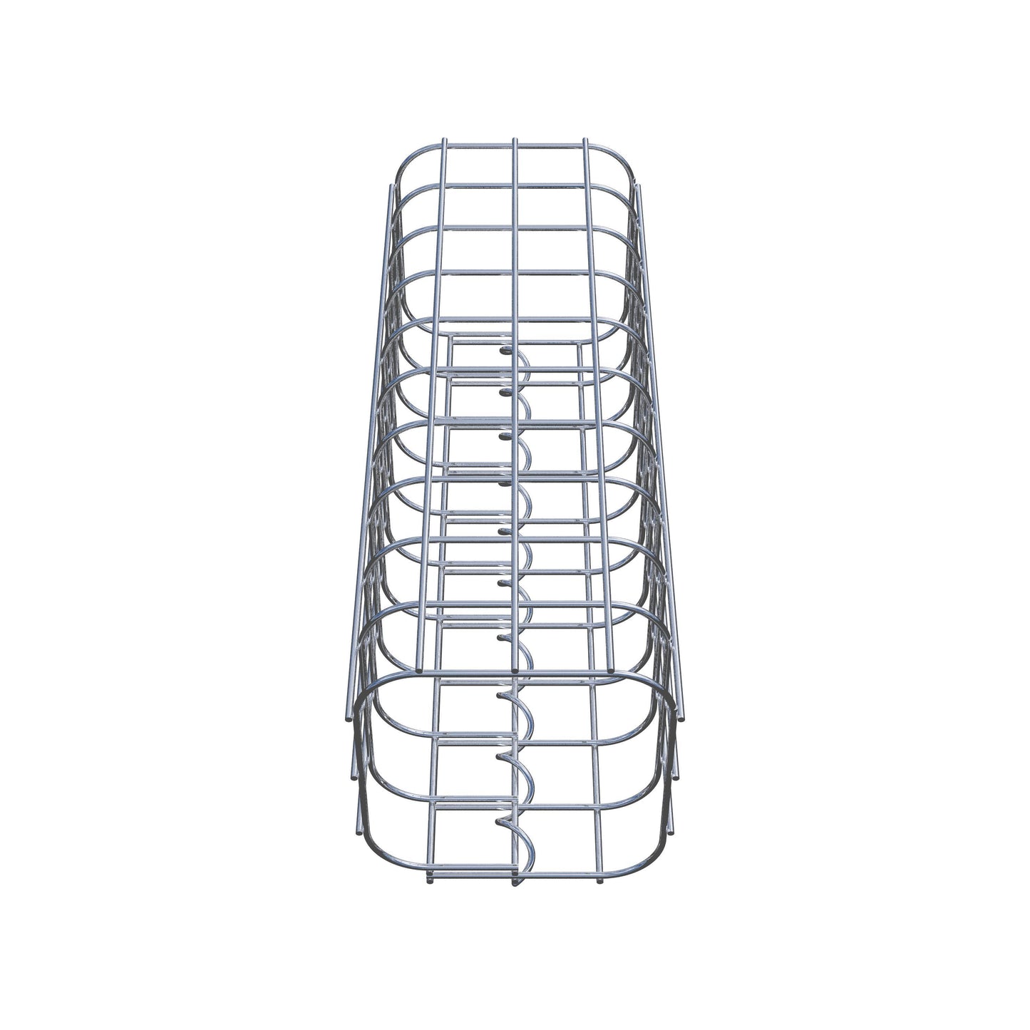 Gabionsøjle 17 x 17 cm, MW 5 x 5 cm kvadratisk
