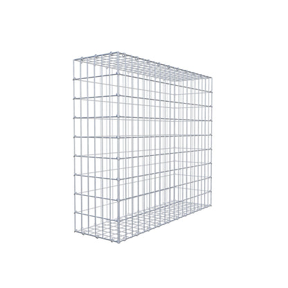 Gabion 100 cm x 90 cm x 30 cm (L x H x D), maskstorlek 5 cm x 10 cm, C-ring