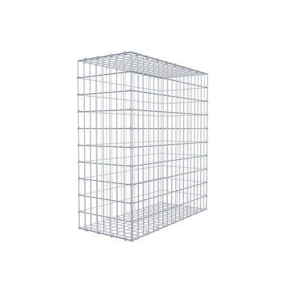 Gabion 100 cm x 90 cm x 40 cm (L x H x D), maskstorlek 5 cm x 10 cm, C-ring