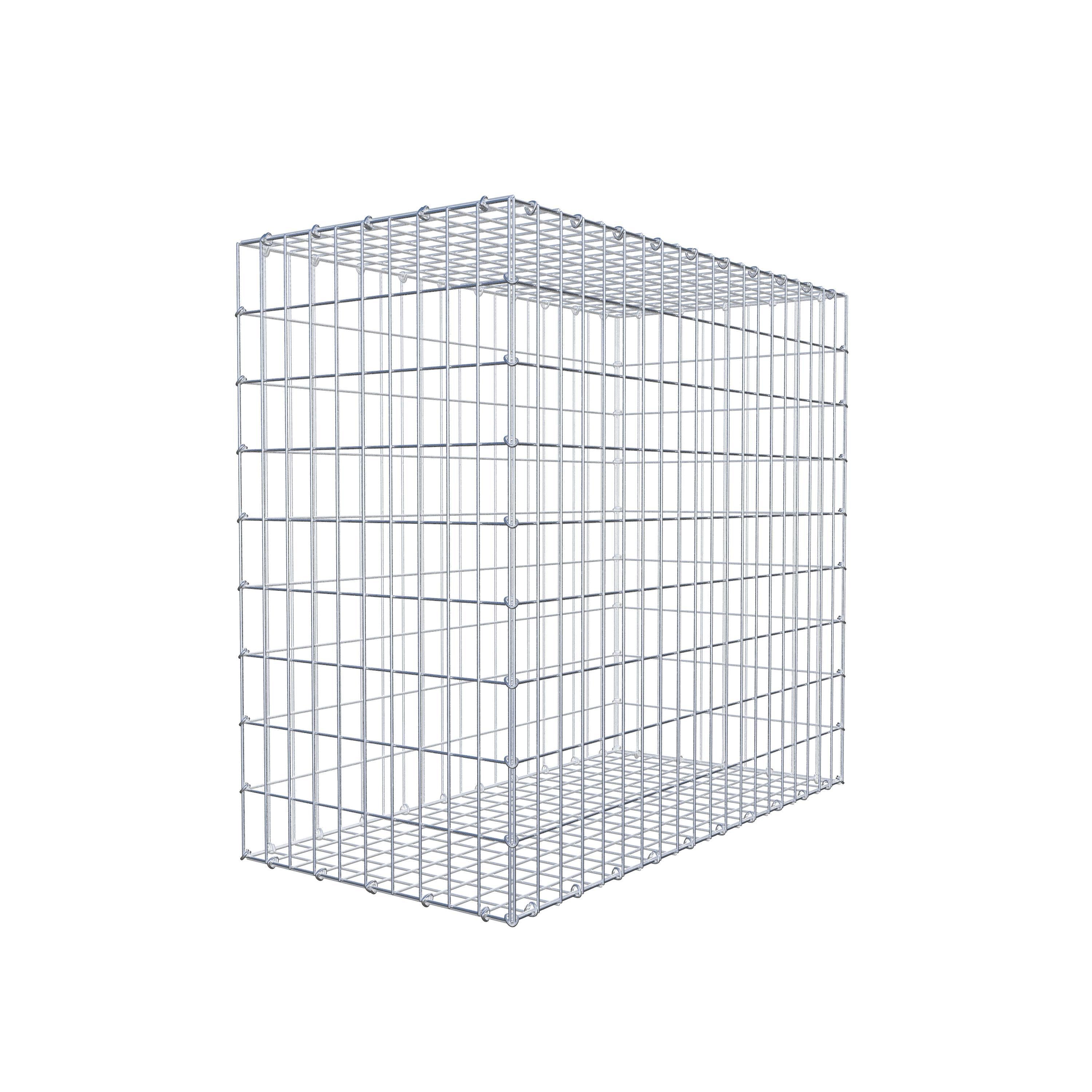 Schanskorf 100 cm x 90 cm x 50 cm (L x H x D), maaswijdte 5 cm x 10 cm, C-ring