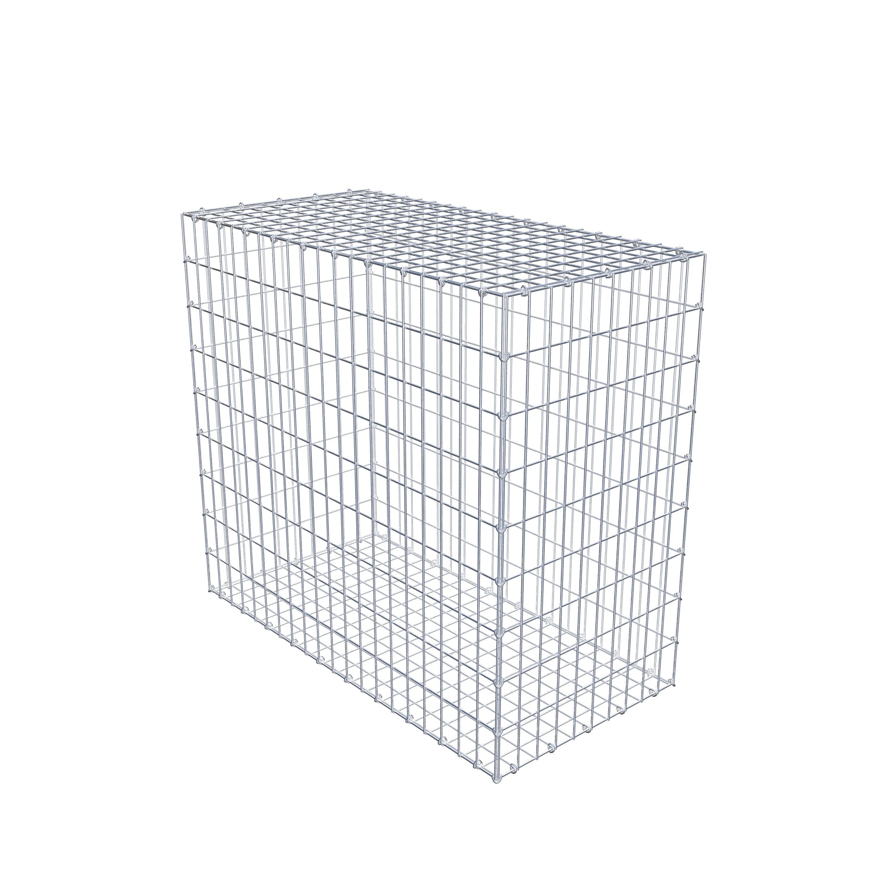 Schanskorf 100 cm x 90 cm x 50 cm (L x H x D), maaswijdte 5 cm x 10 cm, C-ring