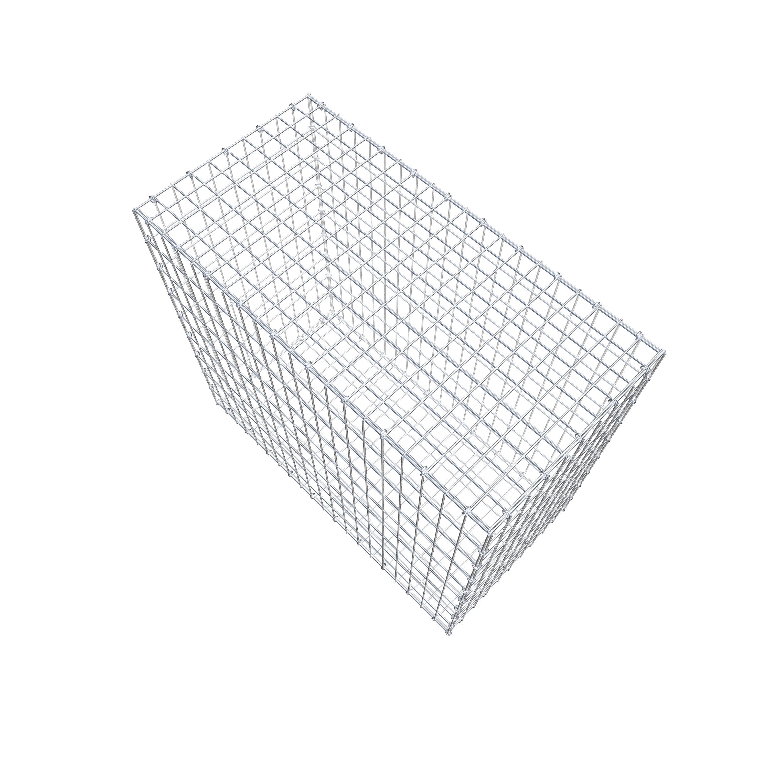 Schanskorf 100 cm x 90 cm x 50 cm (L x H x D), maaswijdte 5 cm x 10 cm, C-ring