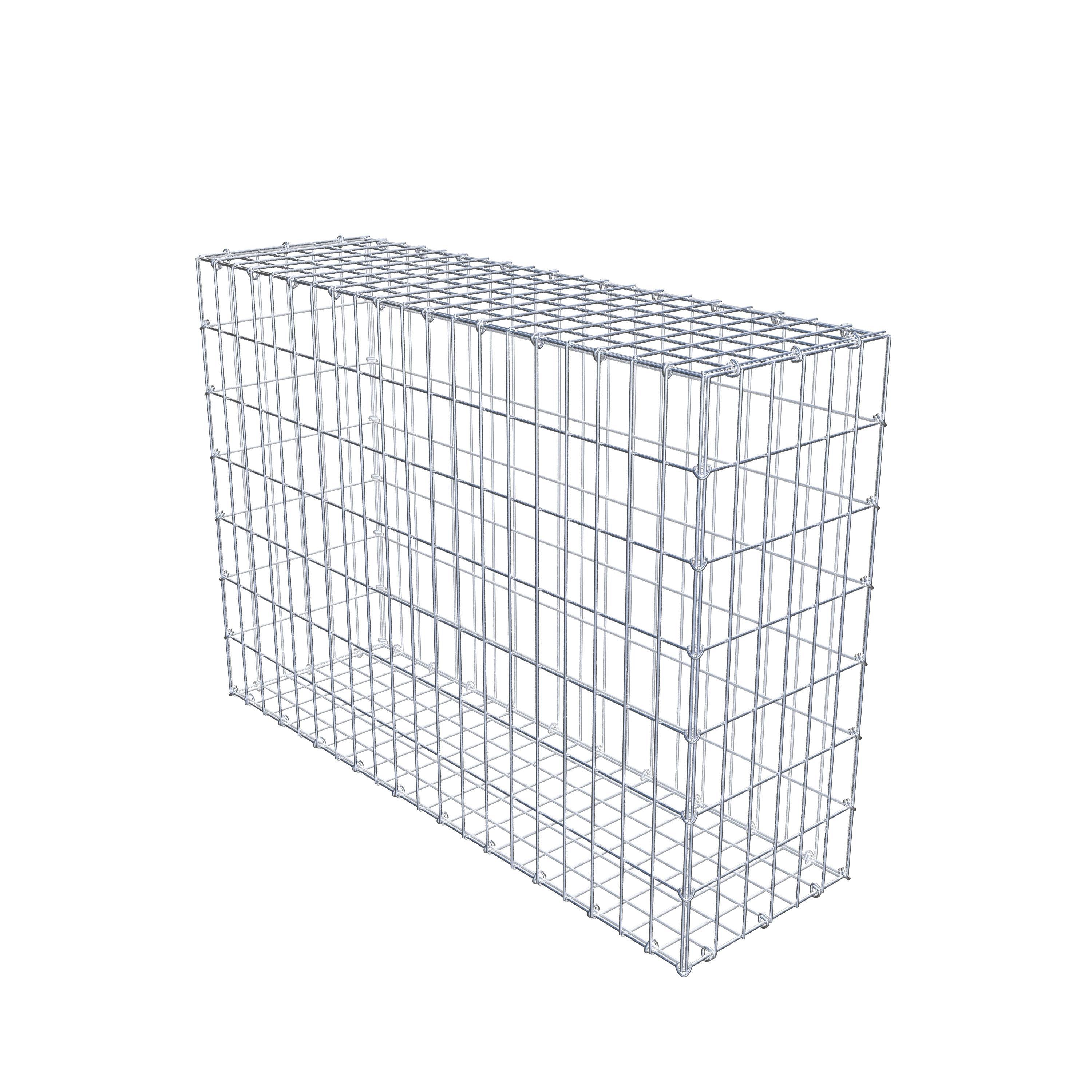 Schanskorf 100 cm x 70 cm x 30 cm (L x H x D), maaswijdte 5 cm x 10 cm, C-ring