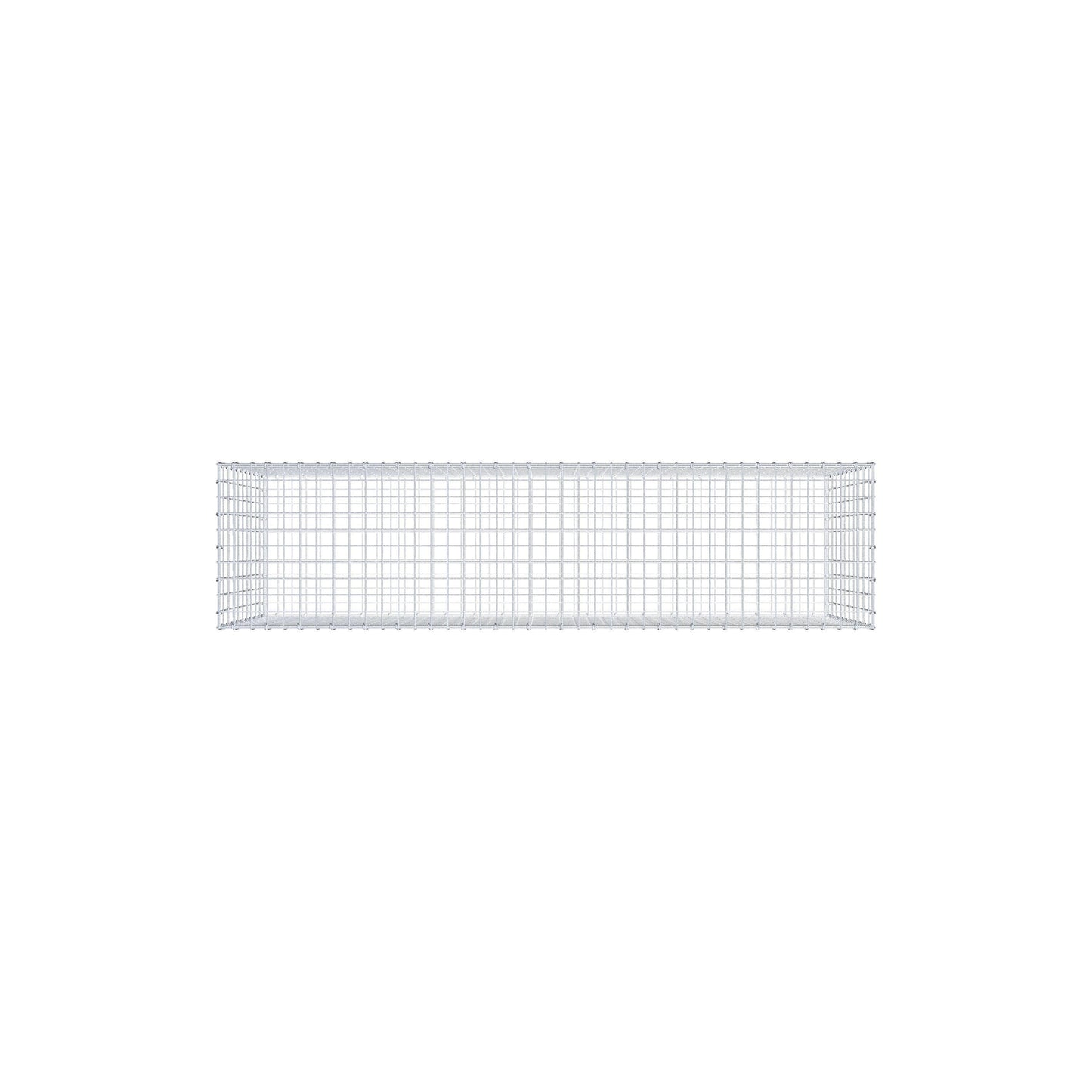 Gabion 200 cm x 100 cm x 50 cm (L x H x D), maskstorlek 5 cm x 10 cm, C-ring