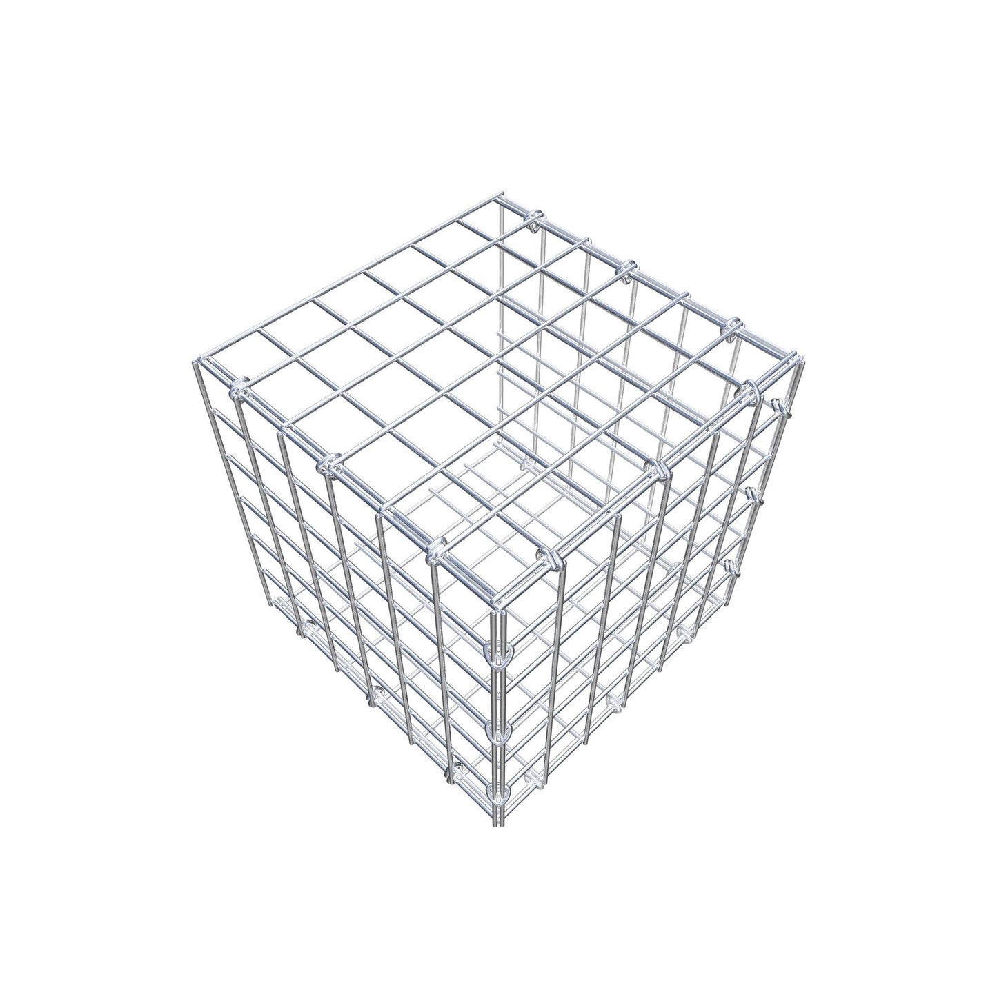 Extra gabion typ 2 30 cm x 30 cm x 30 cm (L x H x D), maskstorlek 5 cm x 5 cm, C-ring