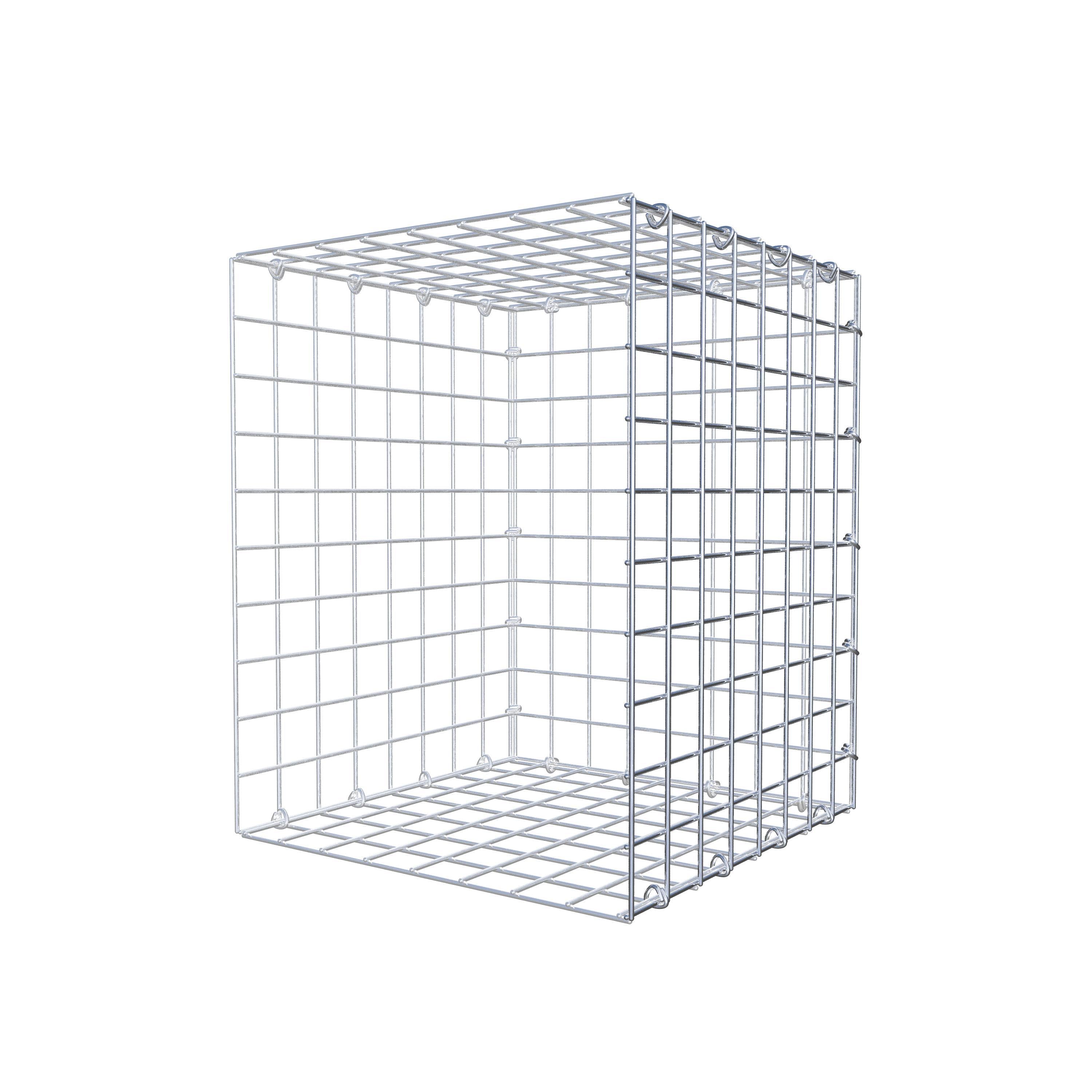 Gabião tipo 2 50 cm x 40 cm x 40 cm (C x A x P), malhagem 5 cm x 5 cm, anel C