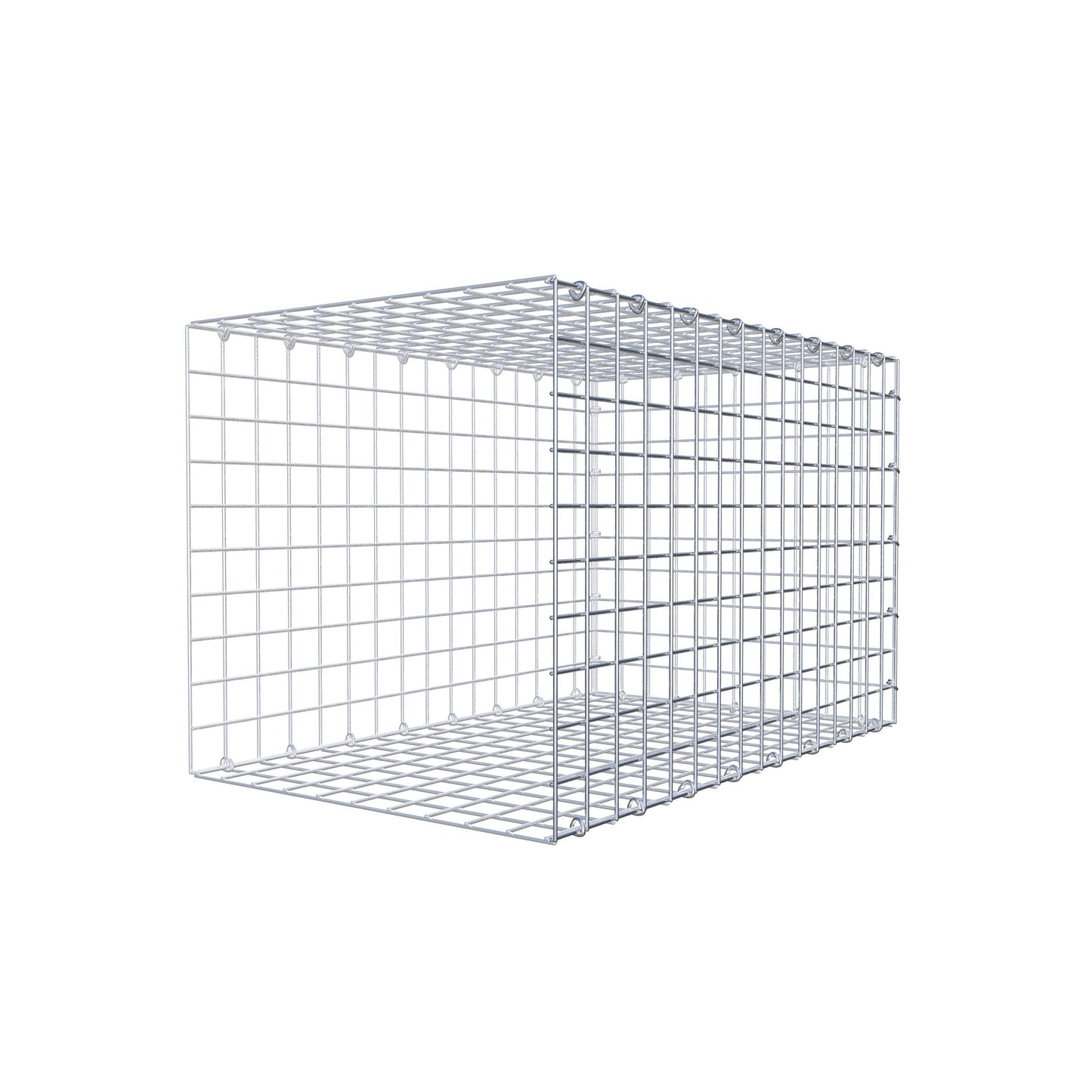 Gabião Tipo 2 80 cm x 50 cm x 50 cm (C x A x P), malhagem 5 cm x 5 cm, anel C