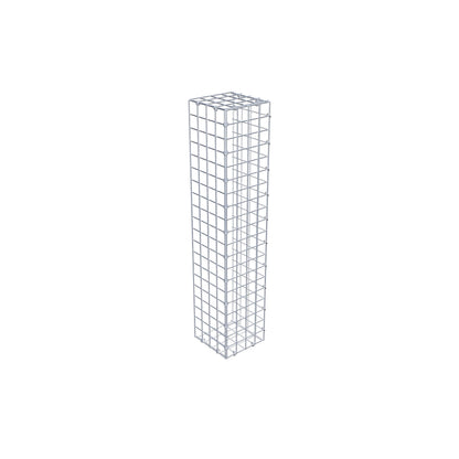 Fästbar gabion typ 2 100 cm x 20 cm x 20 cm (L x H x D), maskstorlek 5 cm x 5 cm, C-ring