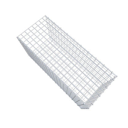 Gavión complementario de tipo 2 100 cm x 50 cm x 40 cm (largo x alto x fondo), malla 5 cm x 5 cm, anillo en C