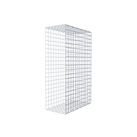 Mounted gabion type 2 100 cm x 60 cm x 30 cm (L x H x D), mesh size 5 cm x 5 cm, C-ring